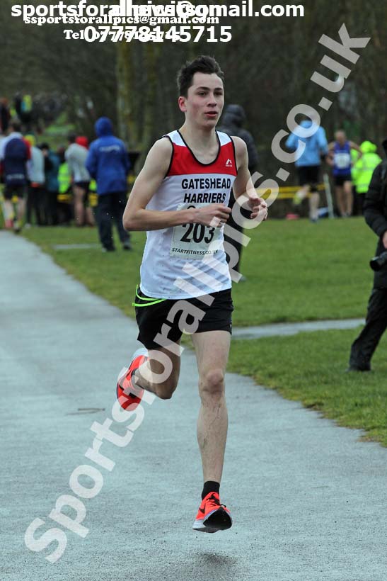Senior mens NECAA Road Relays Champs., Hetton Lyons Oark, Hetton-le-Hole. Photo: David T. Hewitson/Sports for All Pics